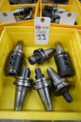 (6) Lyndex BT 40 Tool Holders