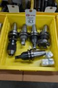 (5) Lyndex BT 40 Tool Holders