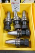 (5) Lyndex BT 40 Tool Holders