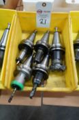 (5) Lyndex BT 40 Tool Holders