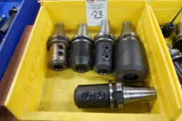 (5) BT 40 Tool Holders