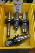 (4) Lyndex BT 40 Tool Holders