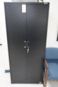 2 DOOR METAL CABINET