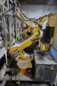 2000 FANUC M-61 MULTI-AXIS CNC PARTS PICKING ROBOT