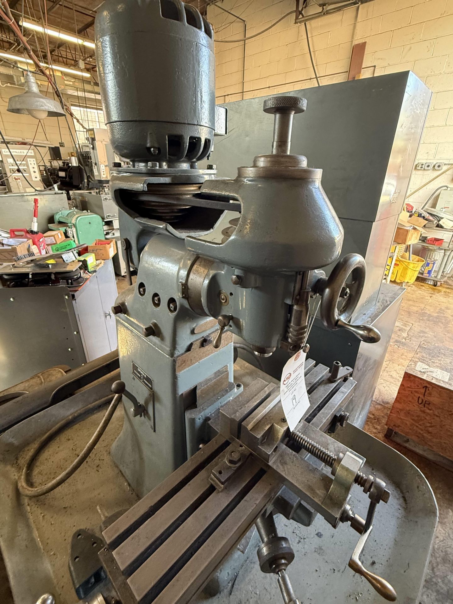 Elgin Miniature Model VM-2 Milling Machine 9" x 13 Table Size Table ...