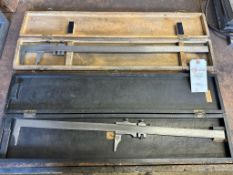 Lot of (2) Long Length Calipers