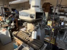 Rockwell 2HP Knee Mill W/ Slide Chuck