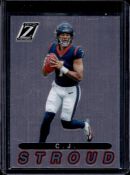 C.J. STROUD 2023 PANINI ZENITH SILVER ROOKIE CARD
