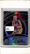 CHRIS MULLIN 2020-21 PANINI SPECTRA ICONS SILVER PRIZM AUTOGRAPH CARD
