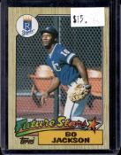 BO JACKSON 1987 TOPPS ROOKIE CARD