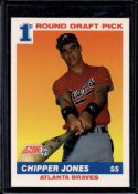 CHIPPER JONES 1991 SCORE ROOKIE CARD