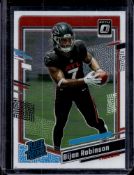 BIJAN ROBINSON 2023 PANINI OPTIC ROOKIE CARD