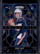 DRAKE MAYE 2024 PANINI PRIZM PRIZMATIC ROOKIE CARD