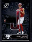 JAYDEN DANIELS 2024 PANINI ZENITH A TO Z ROOKIE CARD