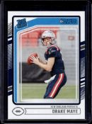DRAKE MAYE 2024 DONRUSS ROOKIE CARD