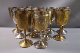 Silverplate Goblets
