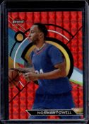 NORMAN POWELL 2023-24 TOPPS FINEST RED XFRACTOR