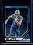 SAM LAPORTA 2024 DONRUSS PURPLE SEASON STAT LINE PARALLEL