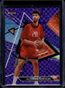 ALPEREN SENGUN 2023-24 TOPPS FINEST PURPLE XFRACTOR