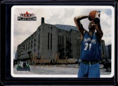 KEVIN GARNETT 2001-02 FLEER PLATINUM STADIUM STANDOUTS