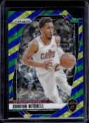 DONOVAN MITCHELL 2024-25 PANINI PRIZM GREEN BLUE YELLOW CHOICE PRIZM SSP
