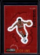 ALLEN IVERSON 1997-98 UPPER DECK CHOICE STICKER INSERT