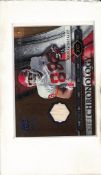 TONY GONZALEZ 2008 UPPER DECK ICONS GAME USED JERSEY PATCH