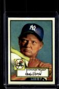 DONALD TRUMP 1952 TOPPS CUSTOM TRADING CARD