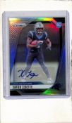 XAVIER LEGETTE 2024 PANINI PRIZM SILVER PRIZM AUTOGRAPH ROOKIE CARD
