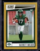 GARRETT WILSON 2022 SCORE YELLOW BORDER ROOKIE CARD