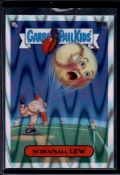SCREWBALL LEW 2024 TOPPS CHROME GARBAGE PAIL KIDS RAYWAVE REFRACTOR