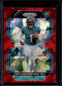 TRAVIS ETIENNE JR 2021 PANINI PRIZM RED ICE ROOKIE CARD
