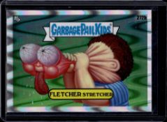FLETCHER STRETCHER 2024 TOPPS CHROME GARBAGE PAIL KIDS RAYWAVE REFRACTOR