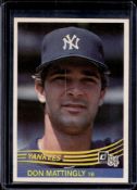 DON MATTINGLY 1984 DONRUSS ROOKIE CARD