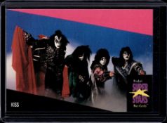 KISS 1990 MUSIC SUPERSTARS TRADING CARD