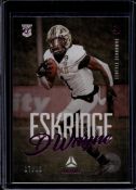 D'WAYNE ESKRIDGE 2021 PANINI LUMINANCE PURPLE FOIL ROOKIE CARD