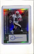 JOE HORN 2022 PANINI OPTIC SILVER PRIZM AUTOGRAPH CARD