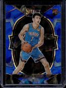 CHET HOLMGREN 2022-23 PANINI SELECT BLUE ICE PRIZM ROOKIE CARD