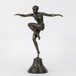 Johann Philipp Ferdinand PREISS (1882-1943), bronze sculpture Danseuse, signed