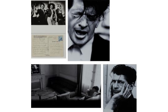 Collection of 4 photos Herman Brood and handwritten postcard - Bild 1 aus 9