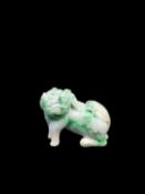 A JADEITE CARVING, China, 19th / 20th century