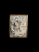 A JADE BELT HOOK, China, Qing dynasty (1644-1911)