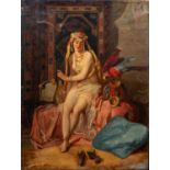 A ORIENTALIST PAINTING, France, 19th century