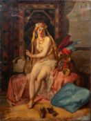A ORIENTALIST PAINTING, France, 19th century