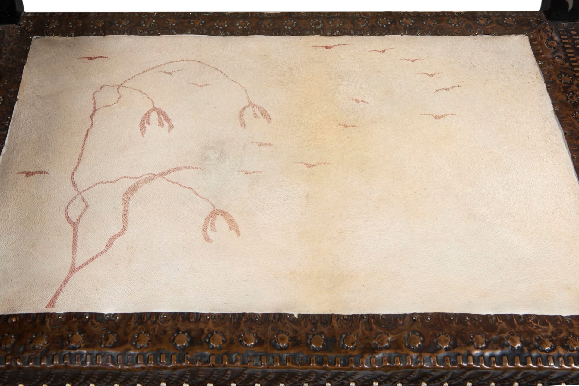 RARE TWO-SEAT SETTEE, Around 1905 - Bild 6 aus 7