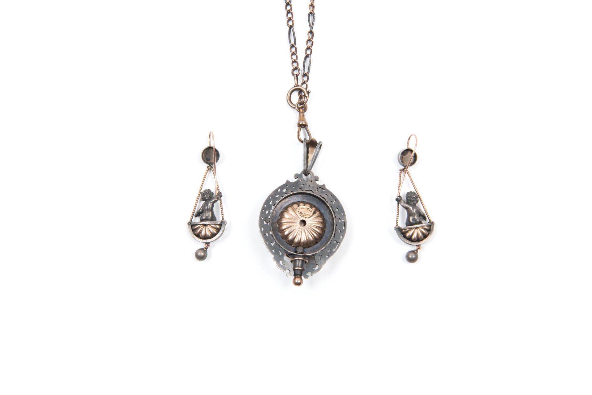 SILVER AND GOLD PARURE, Florence, late 19th centuryâ€“early 20th century - Bild 2 aus 2