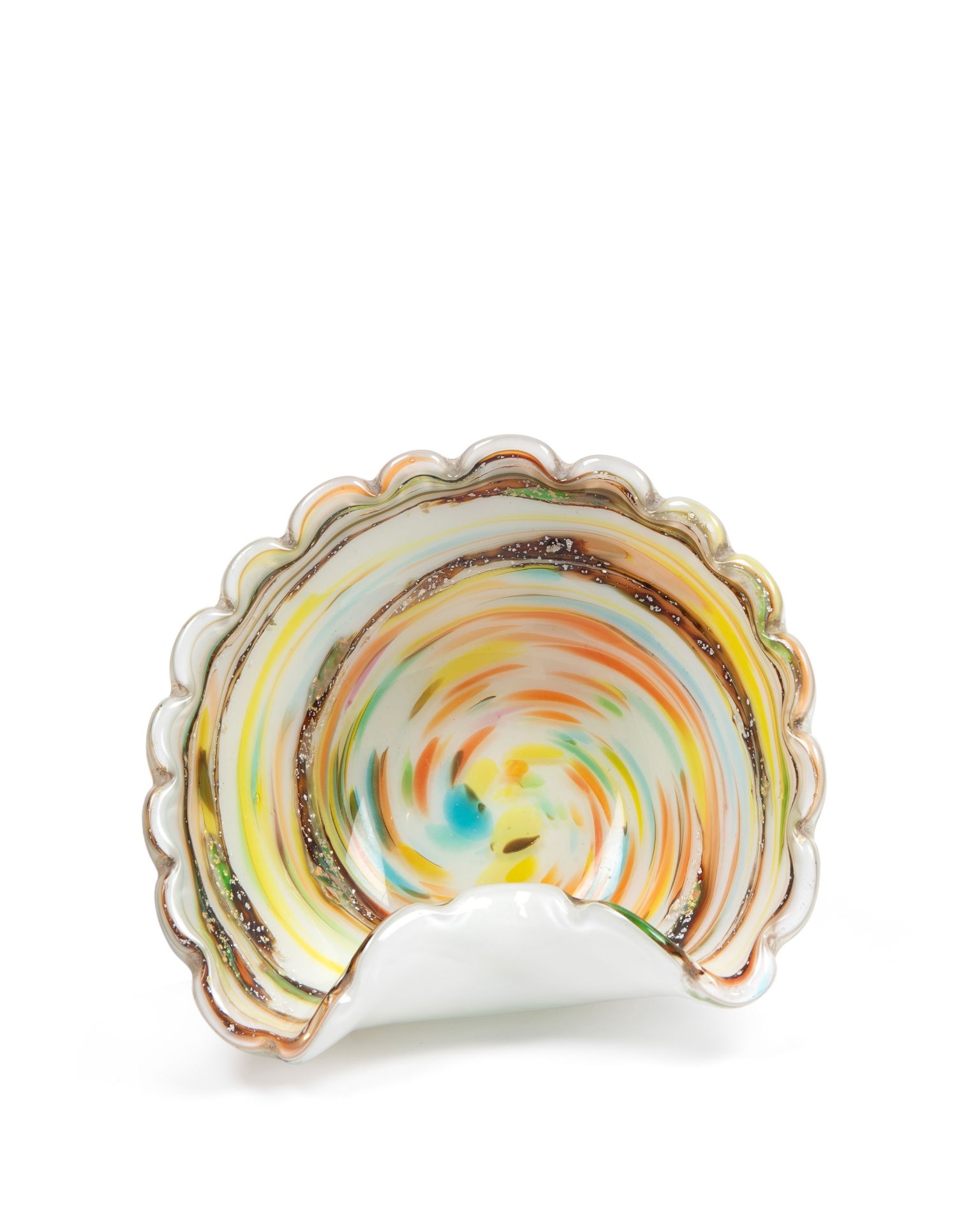 GLASS BOWL, 1950s - Bild 2 aus 2