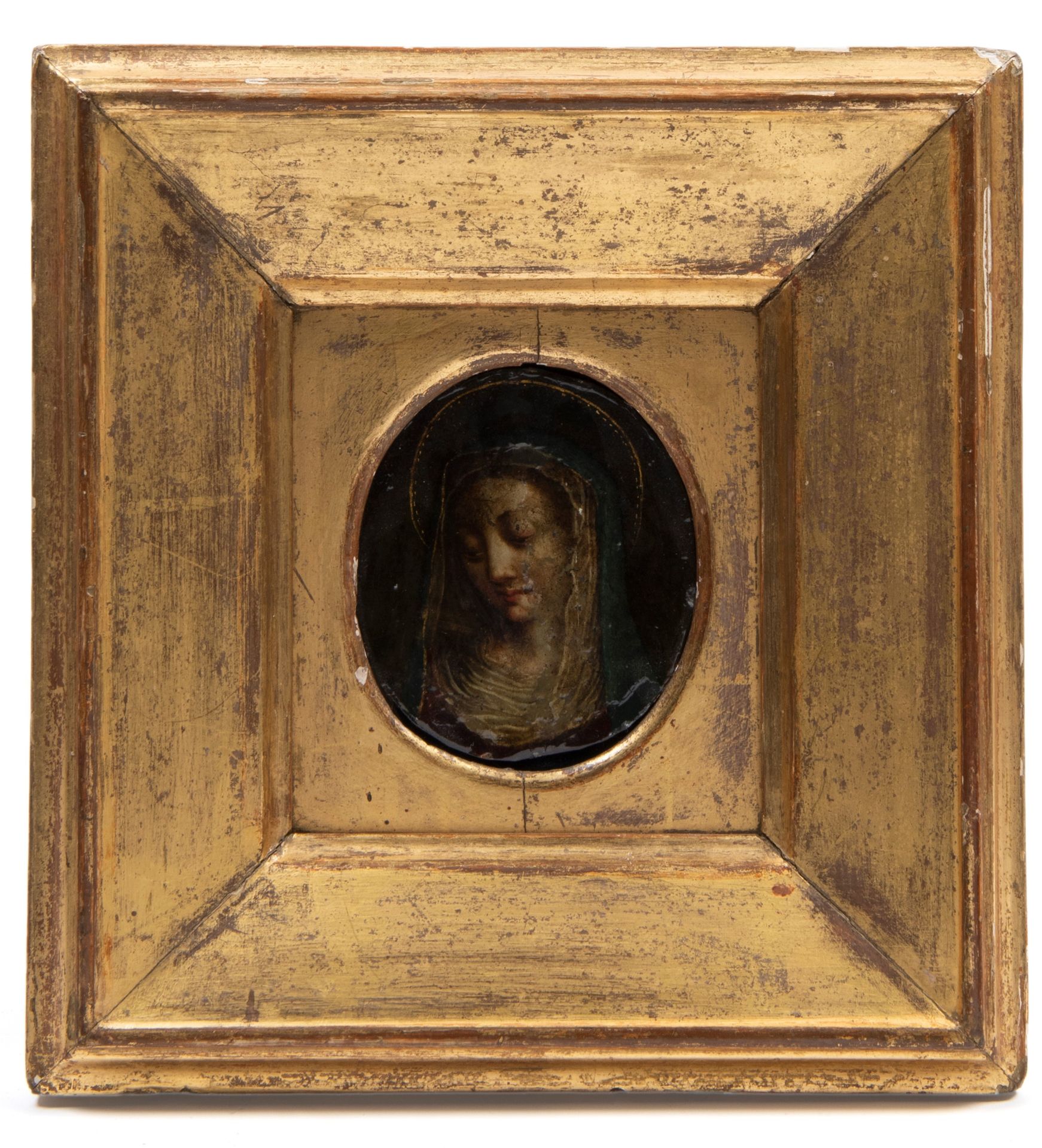 Madonnaâ€™s face, Painter active in Emilia, 16th / 17th centuries