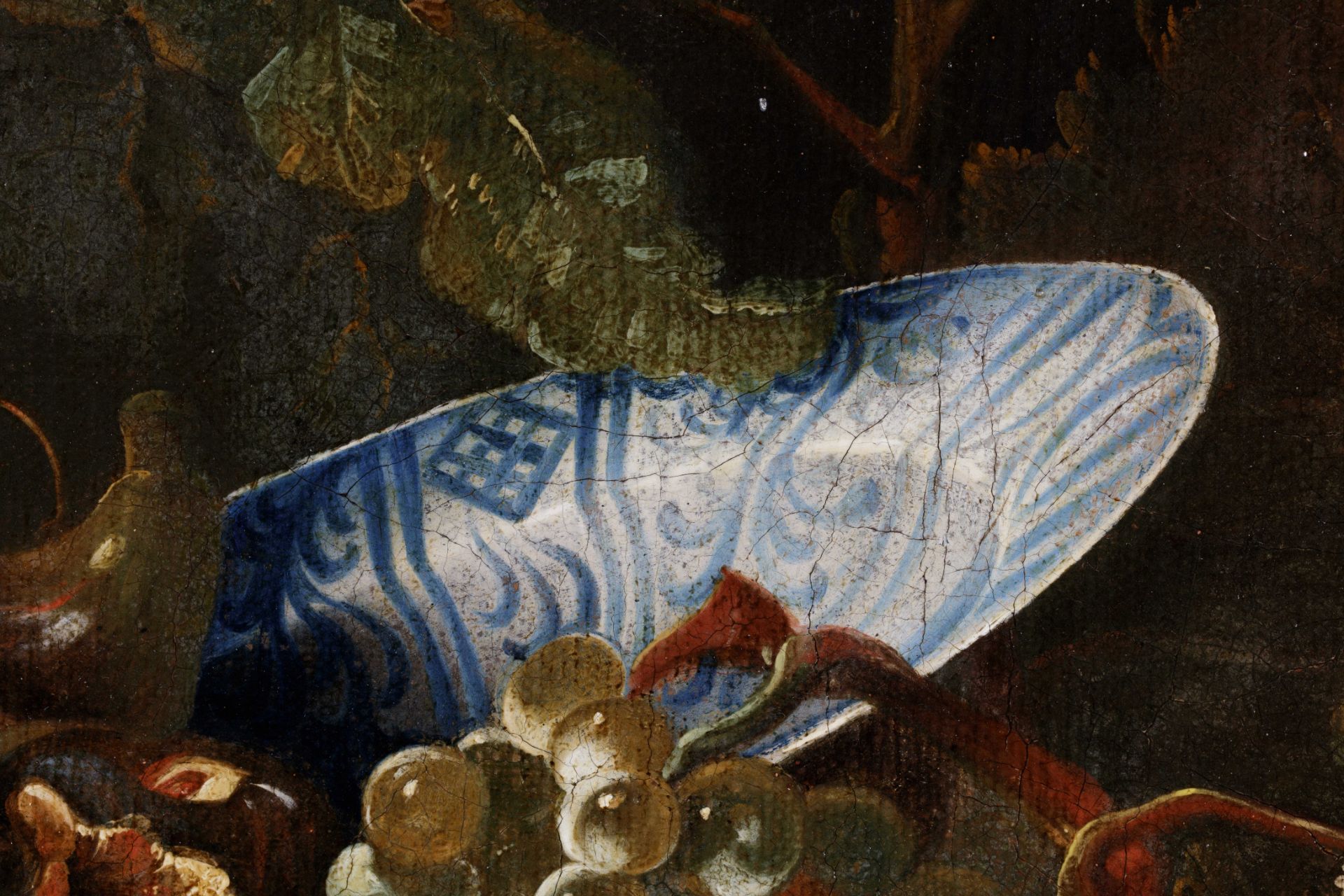 PAIR OF STILL LIFES WITH FRUIT AND ANIMALS, 17th century - Bild 11 aus 12