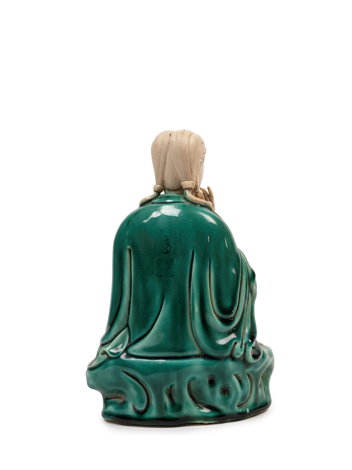 A PORCELAIN GUANYIN , China, 20th century - Bild 3 aus 7